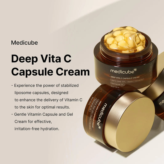 Medicube Deep Vita C Capsule Cream 55g | Glowing Skin Care