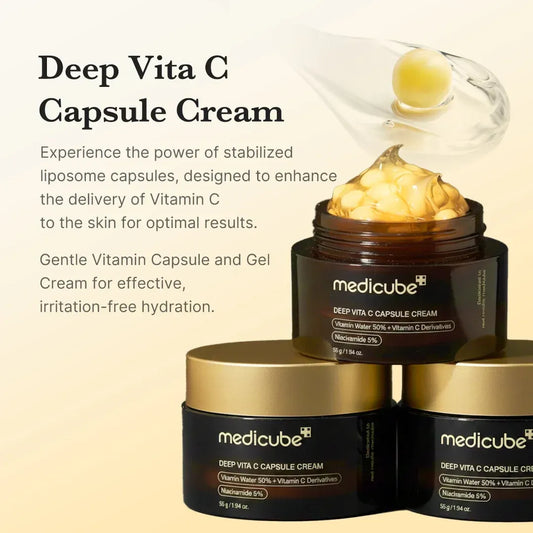 Medicube Deep Vita C Capsule Cream 55g | Glowing Skin Care